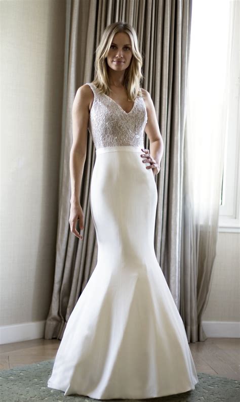 caroline castigliano wedding dress designer.